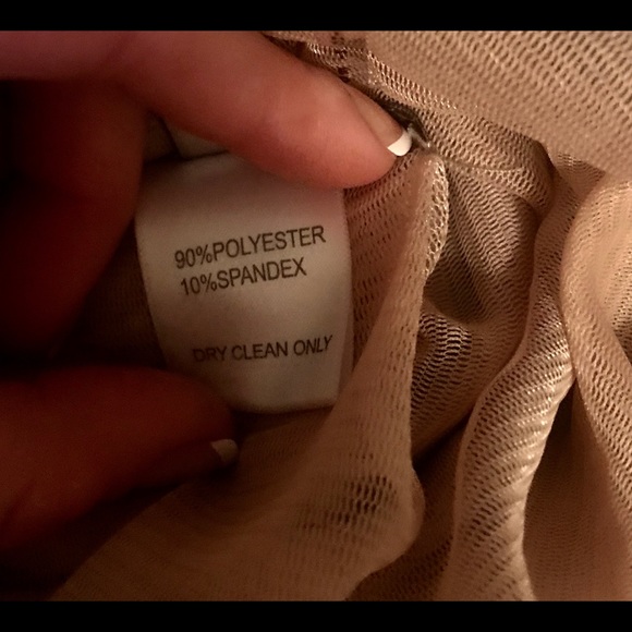 Stunning Alberto Makali Beaded Gown Sz 4 - Picture 5 of 6